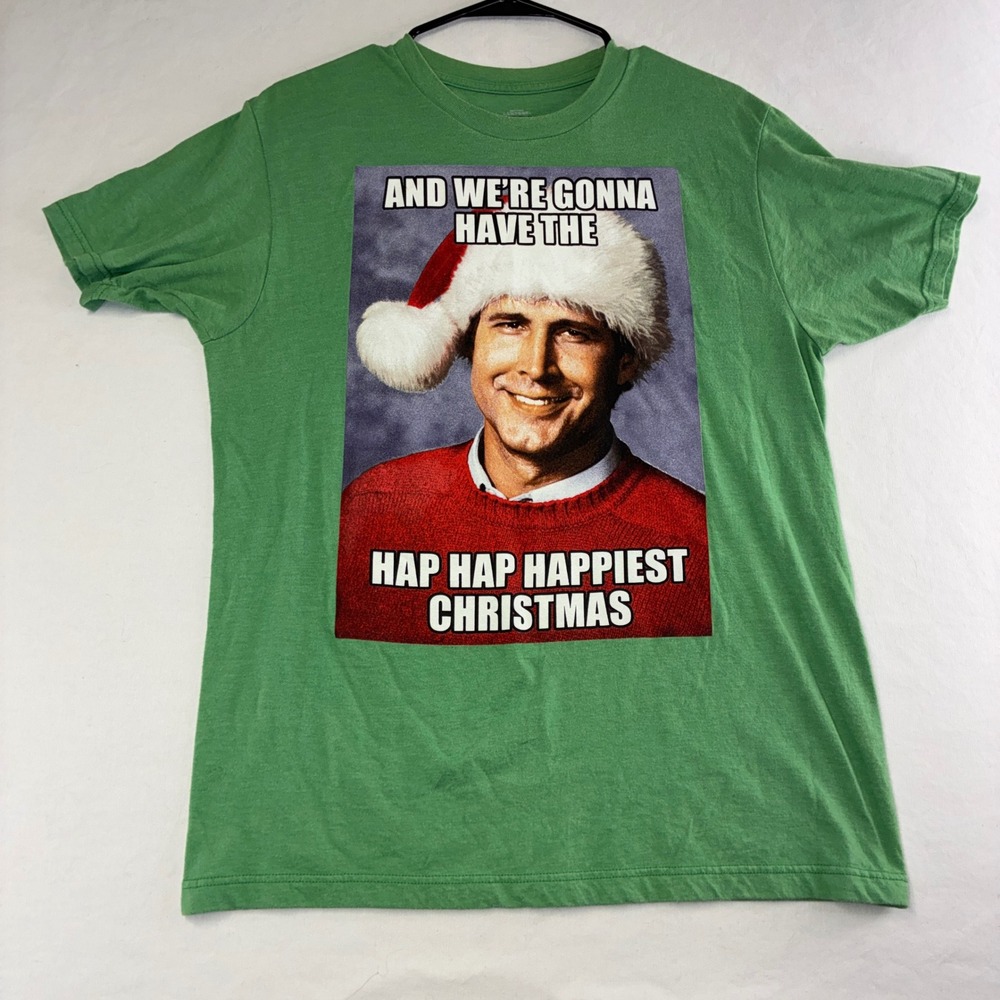 432 Holiday Ripple Junction Christmas Vacation T-Shirt M Green Clark Griswold
